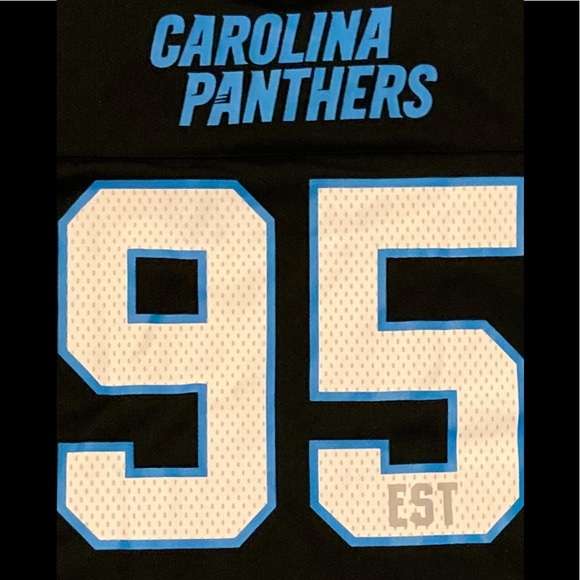 🆕🏈CAROLINA PANTHER5 EST IN 1995 Jersey🏈🆕 - Picture 10 of 14